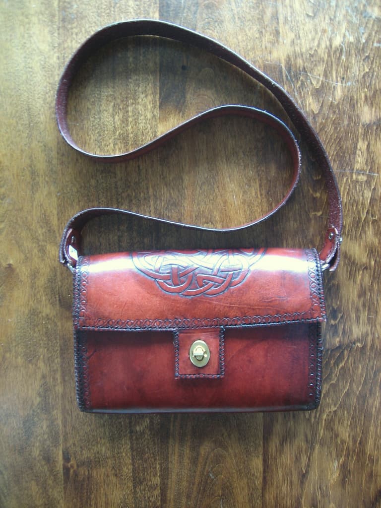 Illustrative photograph for fictional Walnut Shoulder Bag concept